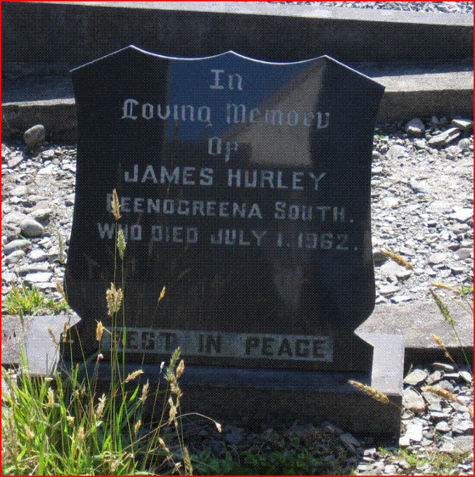 Headstone of James Hurley
